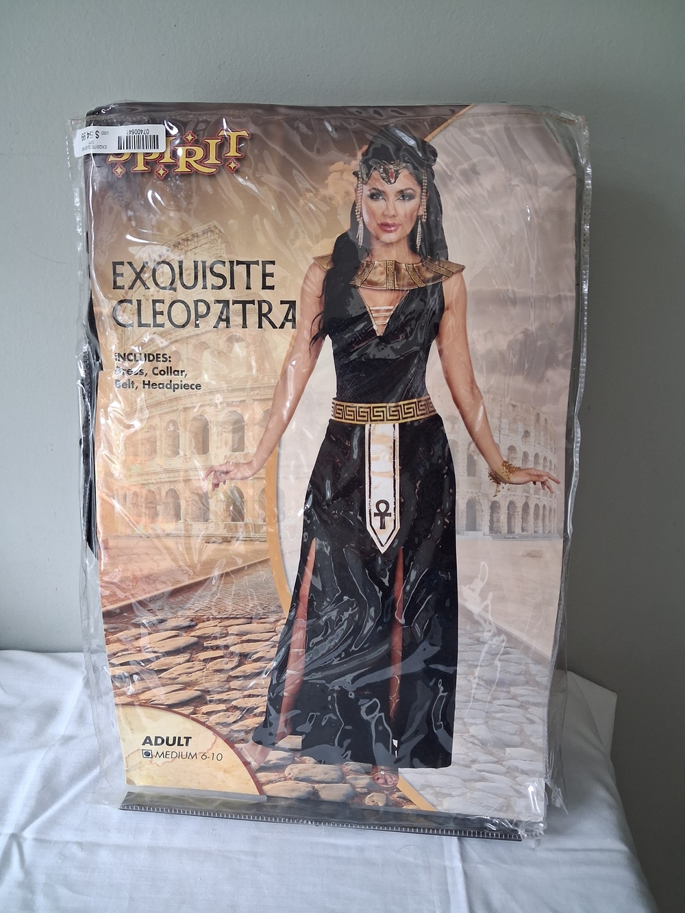 Spirit Exquisite Cleopatra Costume - Adult Med (6-10) Halloween Cosplay